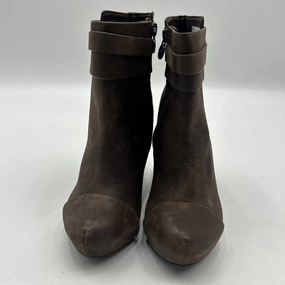 Bota de cuero MAX STUDIO Nestor marrón envejecido para mujer talla 5,5 Foto 2 de 4