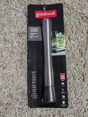 Stainless Steel Muddler with Food-Safe PP Plastic Base