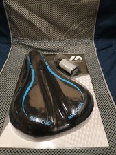 Bike Seat Cushion - Gel Padded Bike Seat Cover for Men Women Comfort, Adjustable