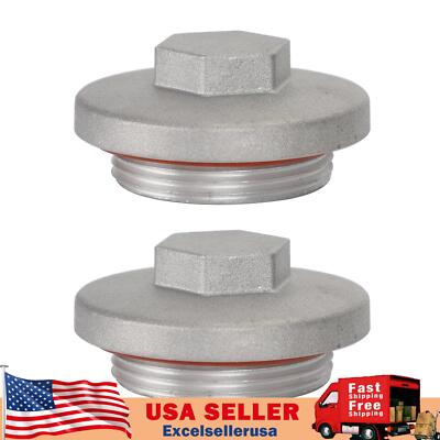 2x Valve Inspection Cap For Suzuki LT LTF 125 160 185 230 250 300 ALT 50 125 UE