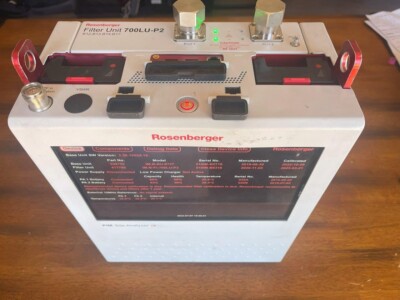 Rosenberger Dual 700 PIM Site Analyzer - Alpha Interchangeable Filters