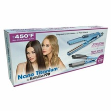 BaByliss PRO Nano Titanium 1 1/4" 450 Degree Ultrasonic Iron  Styler BABNTPP17
