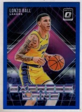 Lonzo Ball 2018-19 Donruss Optic Express Lane Blue /85