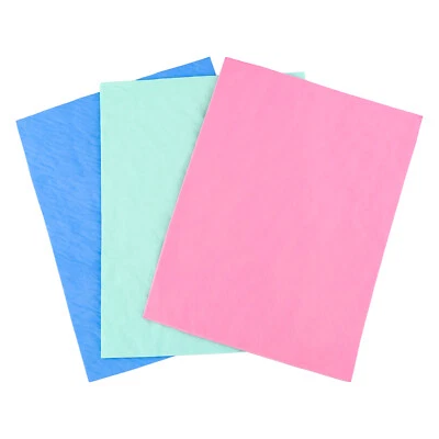 6x8 inch Stamp Shammy Cleaning Suede Cloth Super Absorbent Towel Cleaner 3 Color