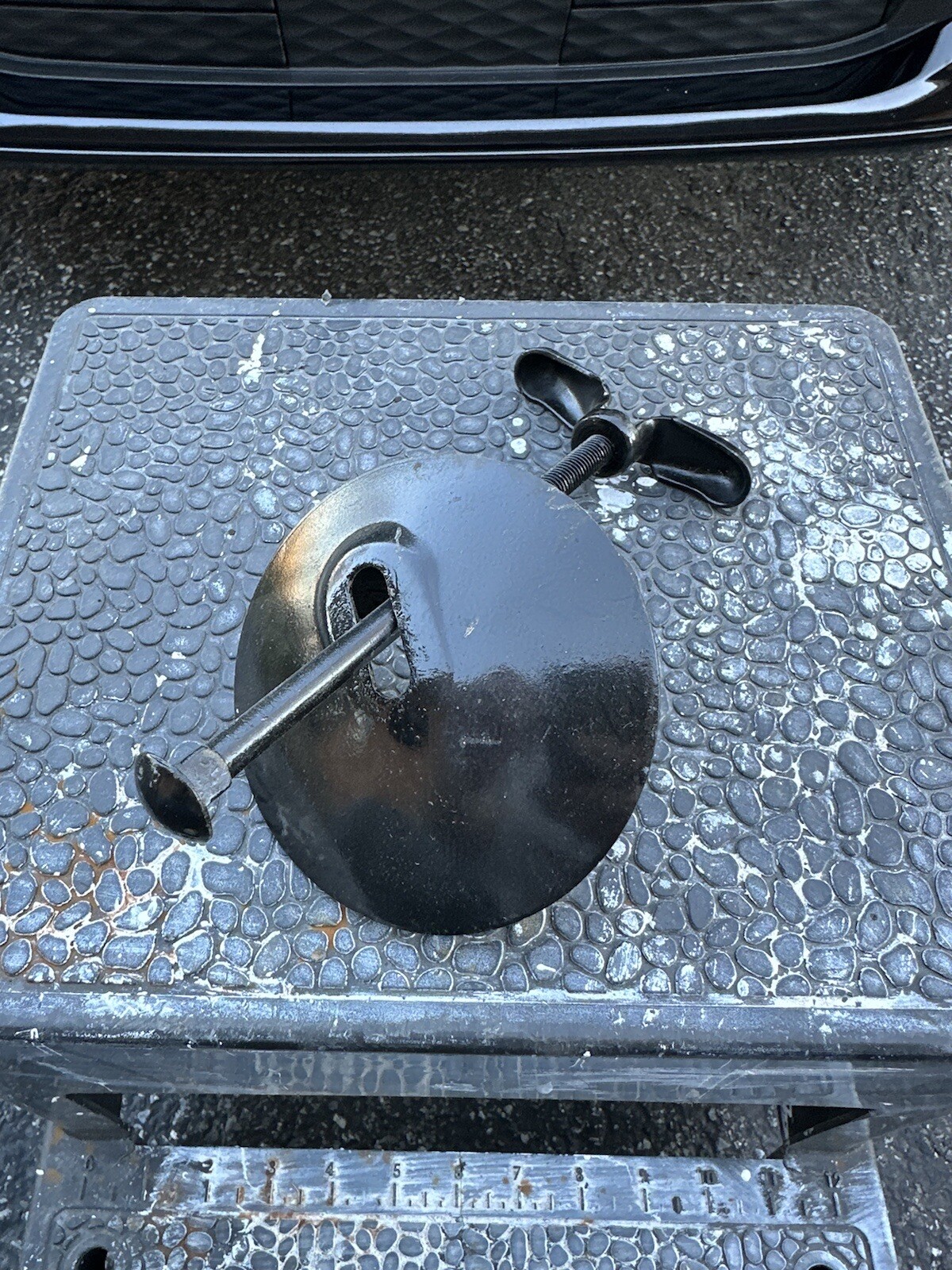 19611964 Ford Econoline Van Truck Spare Tire Mount 61 62 63 64 65 66 67 Pickup eBay