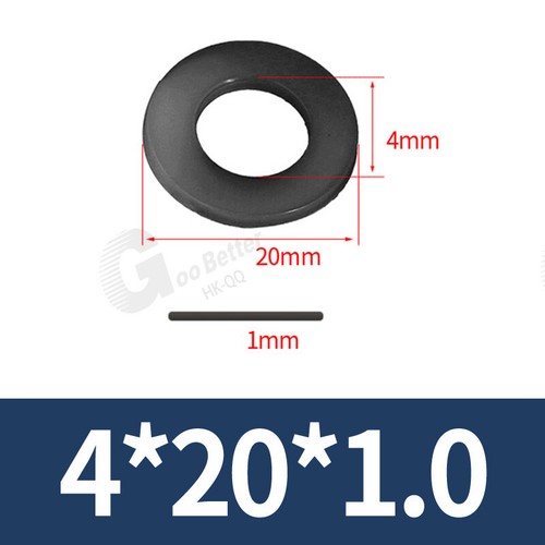 Unterlegscheiben DIN 125 Kunststoff Polyamid PVC M2 - M24 Beilagescheibe ISO7089 - Bild 37 von 121