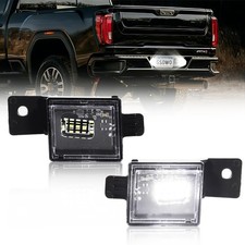 LED License Plate Lights for 2014-2023 Chevy Silverado GMC Sierra 1500 2500HD...
