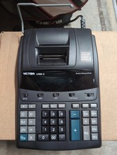 Victor 1460-4 12 Digit Display Extra Heavy Duty Commercial Printing Calculator