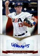 2012 USA Baseball 15U National Team Signatures #12 Parker Kelly Auto /299 BB