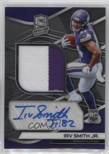 2019 Panini Spectra Rookie Patch Auto 76/99 Irv Smith Jr #235 Patch Auto s6i