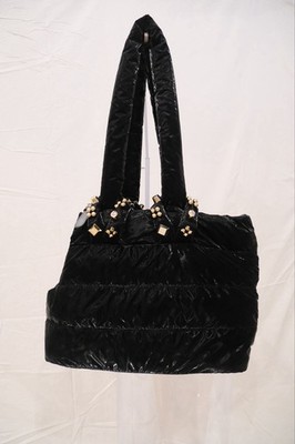 Christian Louboutin Black Padded Cabawouaf Dog Shoulder Bag | eBay