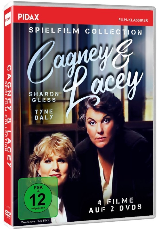 Cagney & Lacey- 4 movie collection , Sharon Gless, Tyne Daly 2x