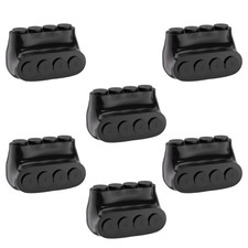 6 PCS 4 Port Insulated Splice Multi Tap Cable Connector Black 4-14 AWG