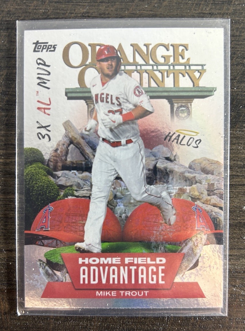 2022 Topps Series 1 Mike Trout Home Field Advantage HA-5