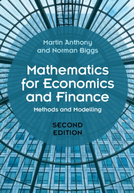 Mathematics for Economics and Finance by Martin  Anthony (Paperback Book)