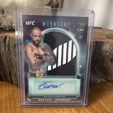 2025 Topps Midnight UFC Jean Silva #18 Twilight /99 Rookie Card