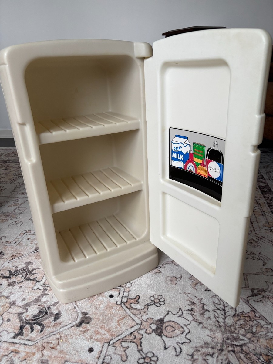 Vintage Step 2 Pretend Play Refrigerator Fridge Child Size Toddler