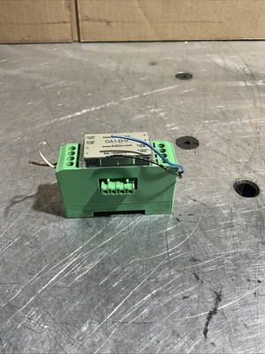 0-10V Analog Output Module; isolated analog output din-rail module OA1-D-V