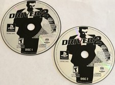 Driver 2 -GH (Sony PlayStation 1, PS1) BOTH DISCS ONLY!! | NO TRACKING | M3346