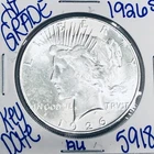 1926 S SILVER PEACE DOLLAR AUTHENTIC HI GRADE U.S. MINT COIN RARE KEY DATE 5918