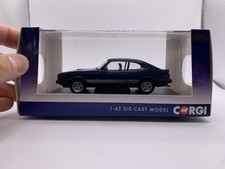 Vanguards Corgi 1:43 Ford Capri Mk3 2.0s Colbalt Blue VA10821