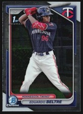2024 Bowman Chrome Prospects Eduardo Beltre #BCP-170 JW1-20