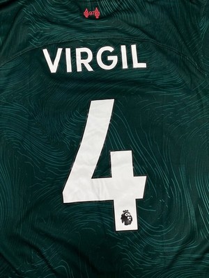 Liverpool Virgil Van Dijk Soccer Jersey S Men 2021-22 Home