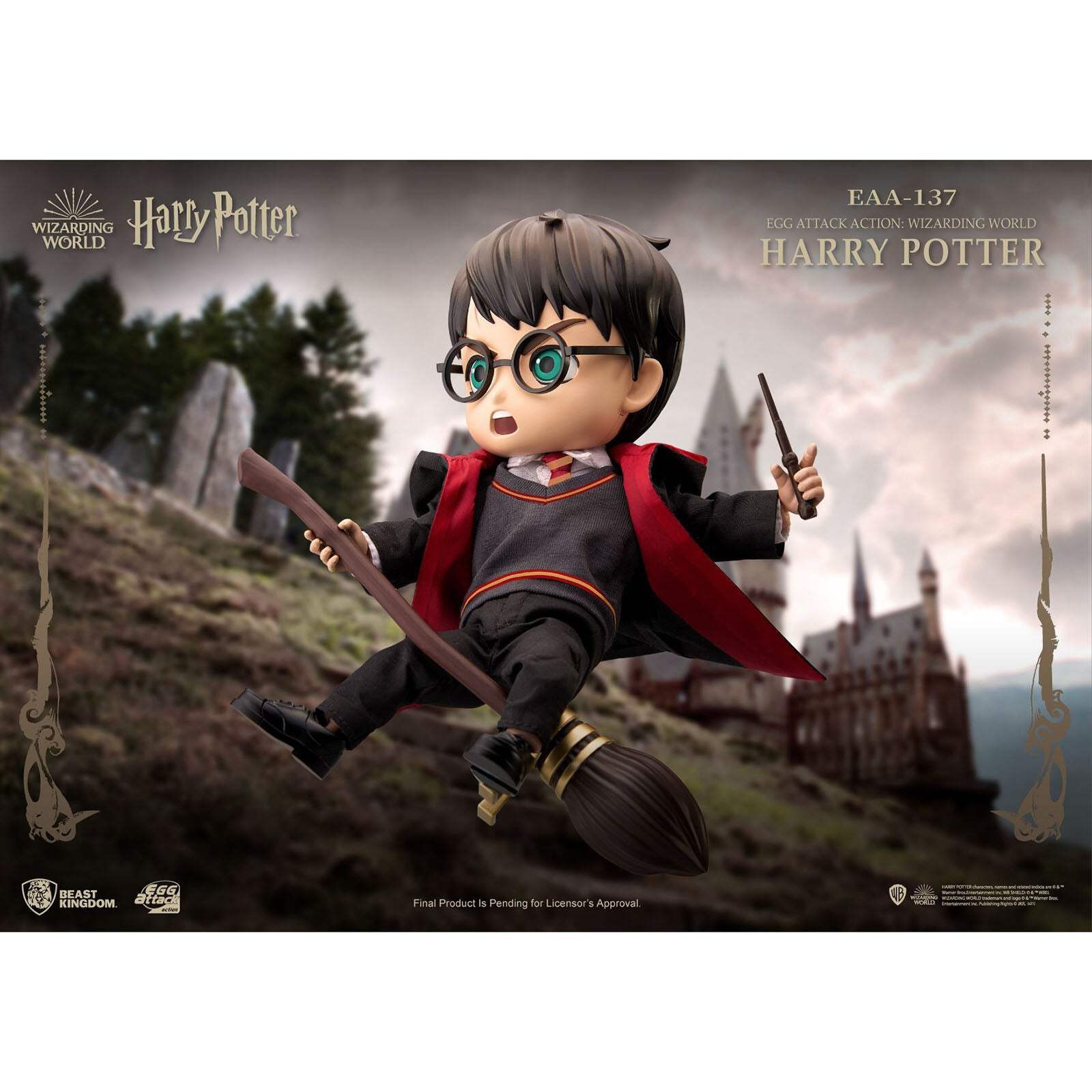 Beast Kingdom Wizarding World Egg Attack Harry Potter EAA-137 Figure NEW 20390₽