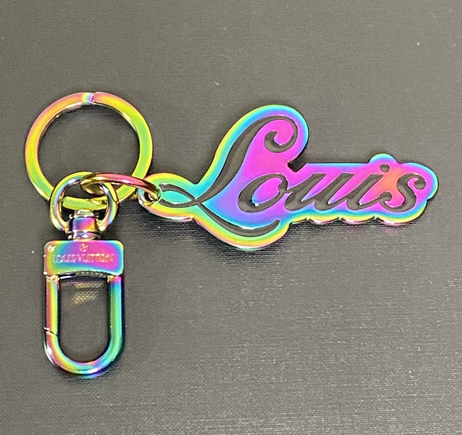 Louis Vuitton Iridescent Key Fob Bag Charm
