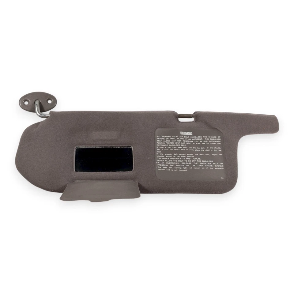 Parasol lado izquierdo Toyota Corolla & Geo Prizm 1988-1992 tela topo Foto 4 de 4