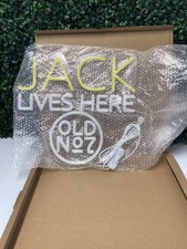 Jack Lives Here Old No 7 Light-Up Wall Sign