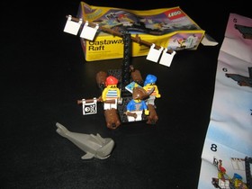 Vintage Pirate Lego 6257 Castaway's Raft w Instructions & Original Box