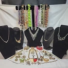 Huge 3+lb Bulk Lot Vintage Rhinestone Costume Jewelry Signed Trifari Monet