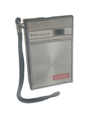 Seltenes Transistor Taschenradio: Nordmende: Mikrobox, sehr gut erhalten, spielt