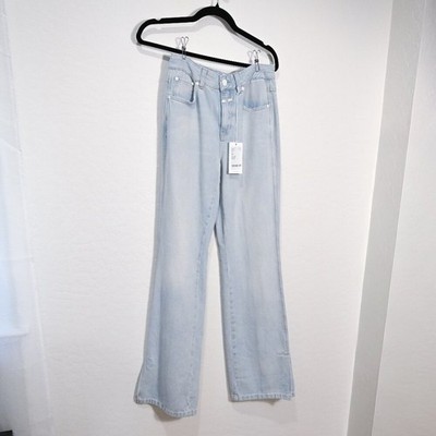 Closed Size 27 C91301 Leaf Faded Jeans Flare Slim Fit NWT