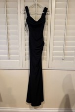 Windsor Kaitlin Low Back Slit Mermaid Formal Dress XS Like New With Tags