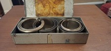VINTAGE SET PISTON RING COMPRESSORS 10 56MM TO 74MM ORIGINAL TIN AW ROEBUCK