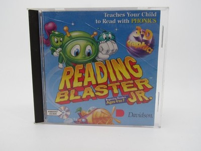 READING BLASTER JR DAVIDSON 1995 +1Clk Windows