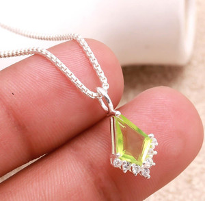 Vintage Peridot Necklace | eBay
