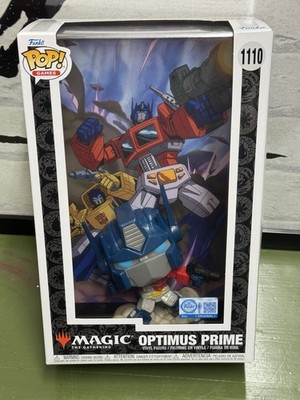 Funko Pop! Transformers X Magic The Gathering Optimus Prime NEW | eBay