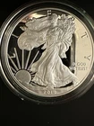 2019 W American Eagle One Ounce Silver Proof Coin in OGP with COA