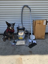 NILFISK GM80 HIGH QUALITY HEAVY DUTY HEPA CANISTER VACUUM 