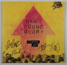 New Found Glory JSA Signed Autograph Album Record Vinyl Listen Up