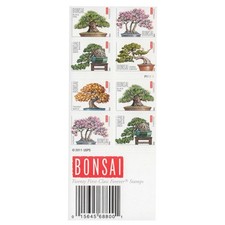 2012 Bonsai 4622b - 100 Pcs (5 Booklets) For-ever M/NH Self-Adhesive Collectible