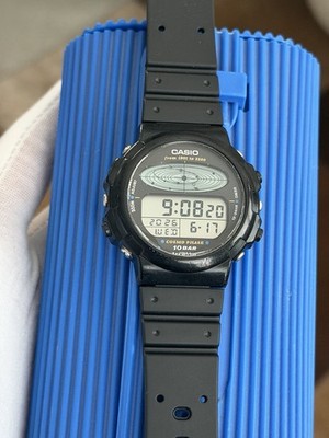 Rare Vintage Casio Cosmo Phase CGW-50 Men s Digital Astronomy Sports Watch JDM
