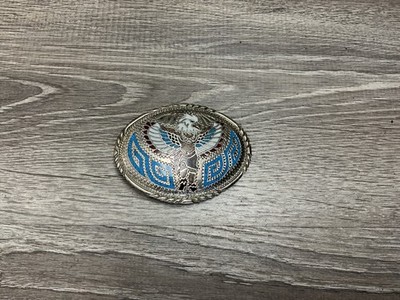 Vintage Native American Belt Buckle