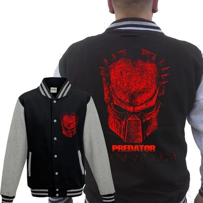 Predator ready to Hunt Collegejacke GRAU ,Alien,Jäger,Movie,Kult,Science Fiction - Bild 1 von 4