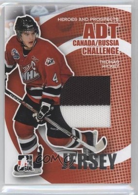 2008-09 ITG Heroes and Prospects Silver 1/29 Thomas Hickey #CRJ-09 1z4