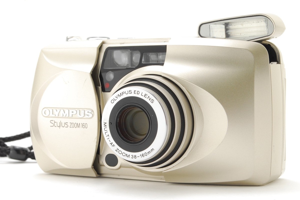 Read!【Near MINT w/Strap】Olympus Stylus Zoom 160 Point