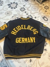 Trophy Jackets Meca Sportswear In Jacket Leather Men’s Large Heidelberg Baseball